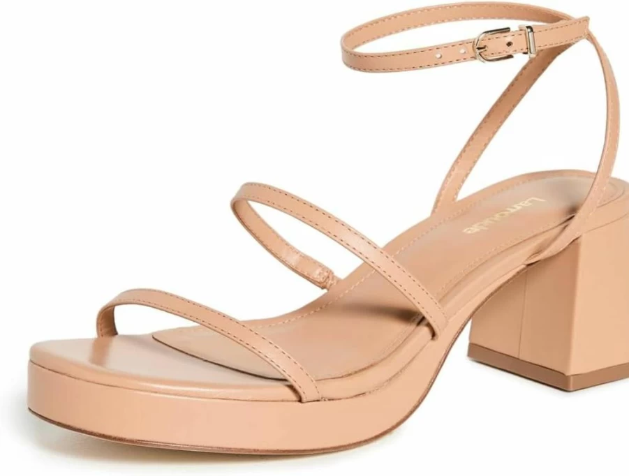 Larroude Women's Gio Sandals | Stylish Comfort Footwear for Women | Premium Leather Summer Slides