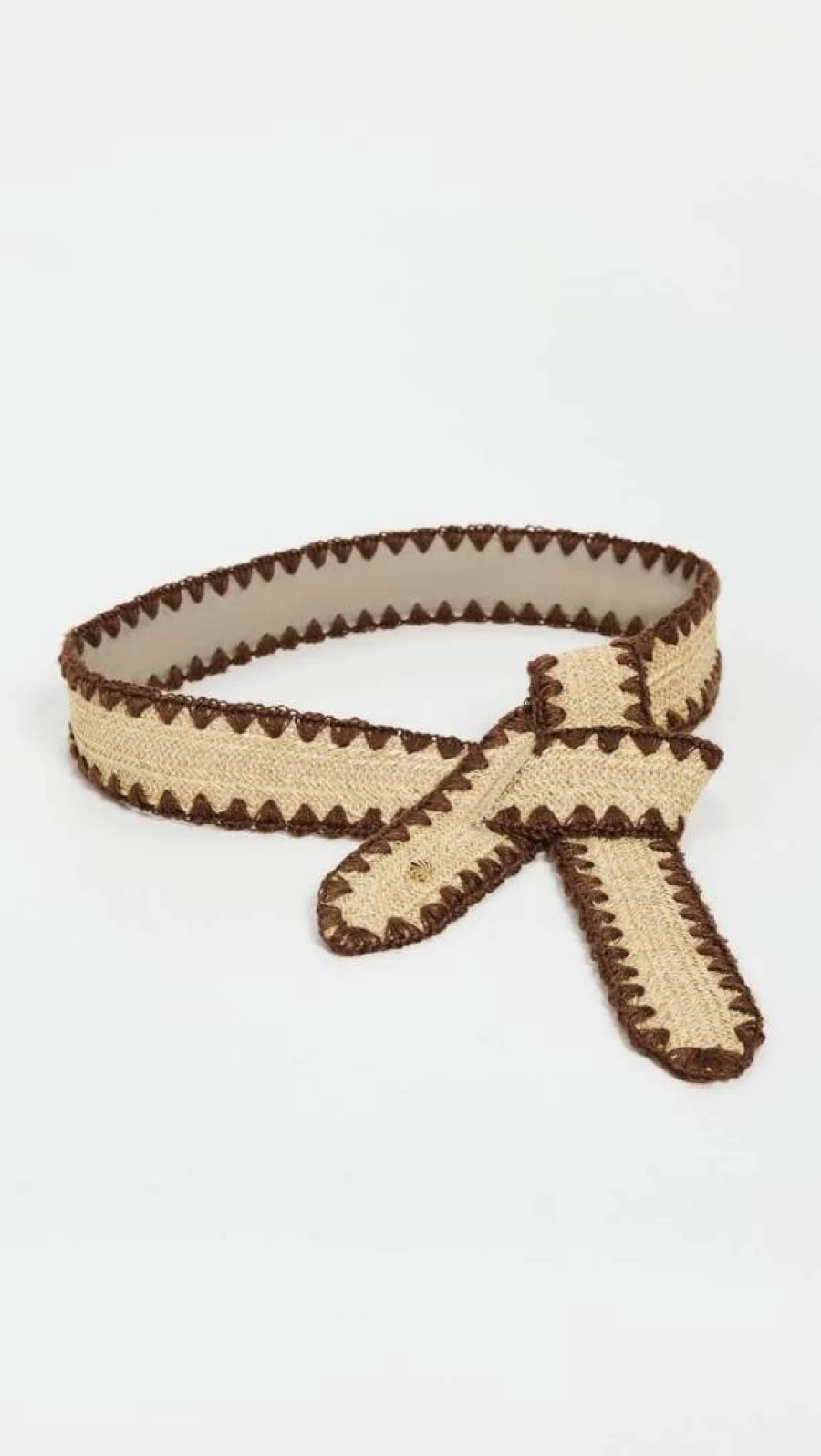 Lele Sadoughi Women's Adjustable Raffia Knot Belt - Stylish Summer Accessory for Women