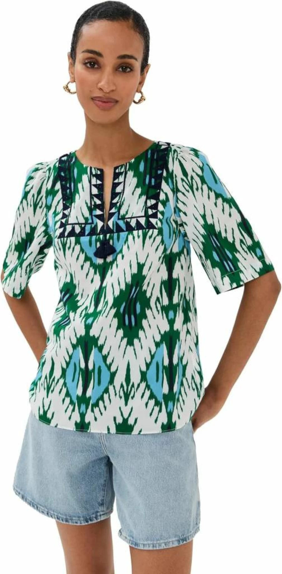Figue Women's Boho Chic Top - Stylish Bohemian Blouse for Women