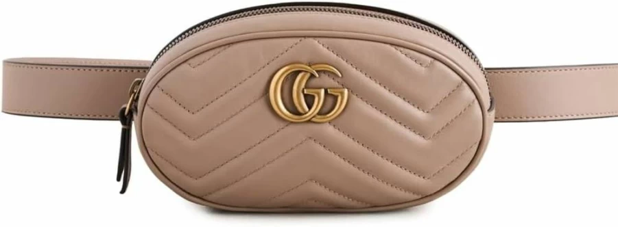 Gucci Pre-Owned Marmont Waist Bag for Women - Authentic Luxury Crossbody Belt Bag