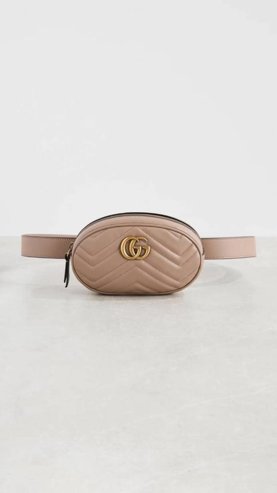 Gucci Pre-Owned Marmont Waist Bag for Women - Authentic Luxury Crossbody Belt Bag