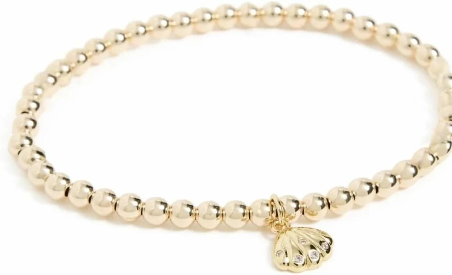 Alexa Leigh Women's Elegant Shell Charm Bracelet - Stylish Beach Jewelry Gift