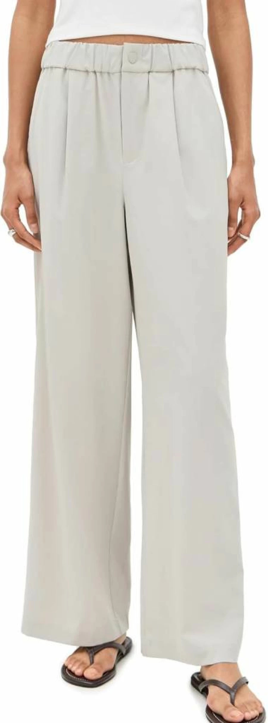 Varley Women's Kayson High-Rise Wide Leg Pants - Comfortable & Stylish 29.5 Inch Inseam