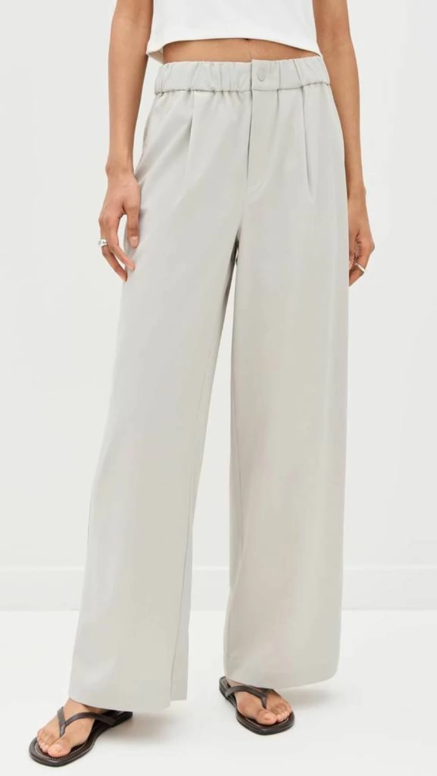 Varley Women's Kayson High-Rise Wide Leg Pants - Comfortable & Stylish 29.5 Inch Inseam