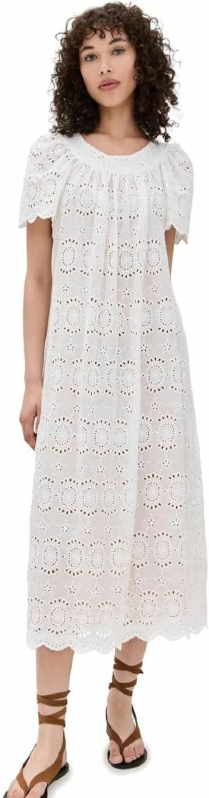 Natalie Martin Collection Women's Sienna Dress - Elegant Flowy Summer Dress with V-Neck and Floral Print