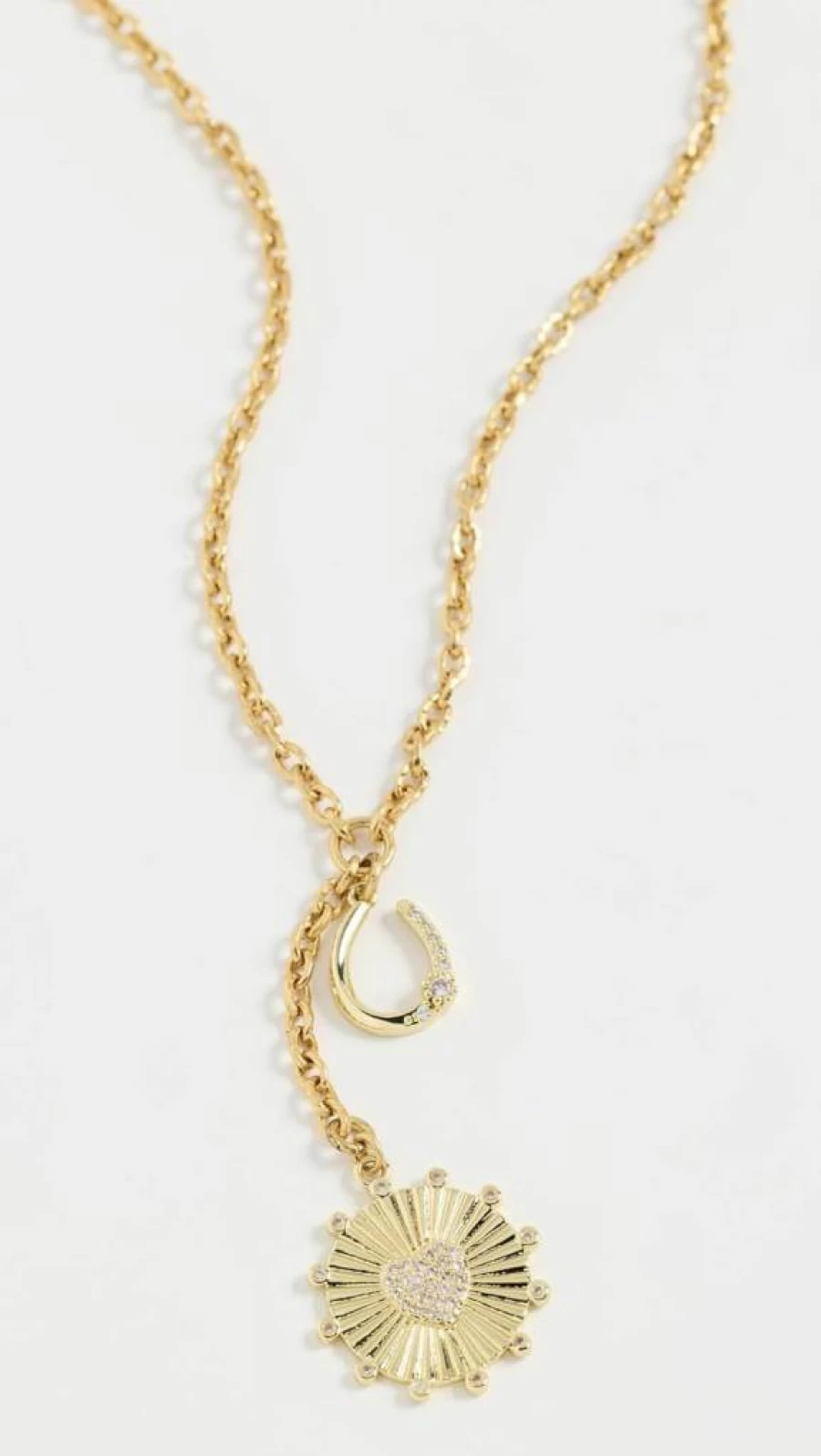 Elizabeth Cole Women's Laida Necklace - Elegant Gold-Tone Statement Necklace for Women