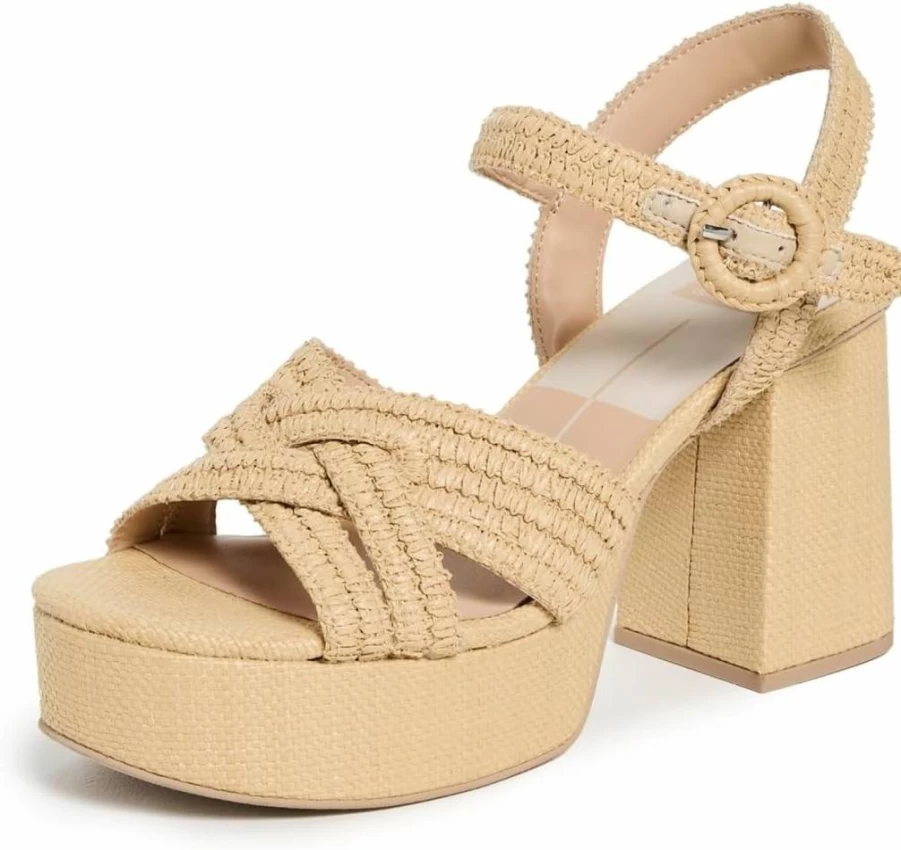 Dolce Vita Women's Bety Strappy Sandals - Comfortable Summer Casual Footwear