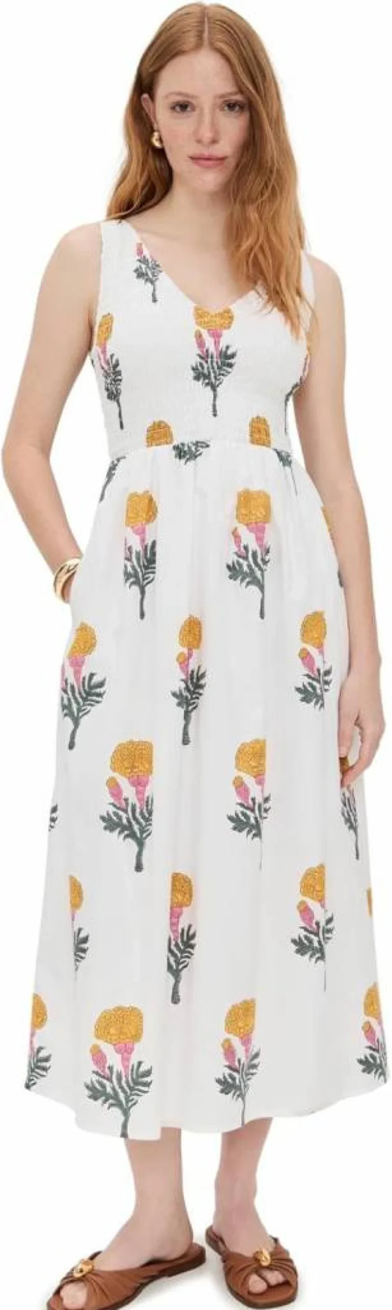 Marea Women's Cora Dress - Elegant Flowy Summer Dress for Women