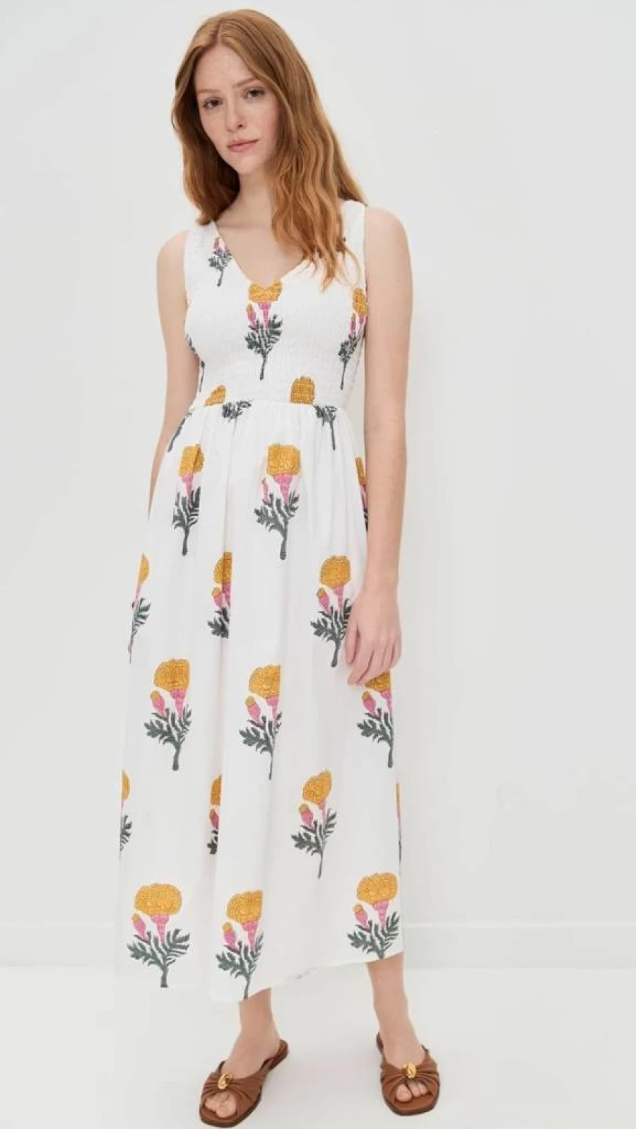 Marea Women's Cora Dress - Elegant Flowy Summer Dress for Women