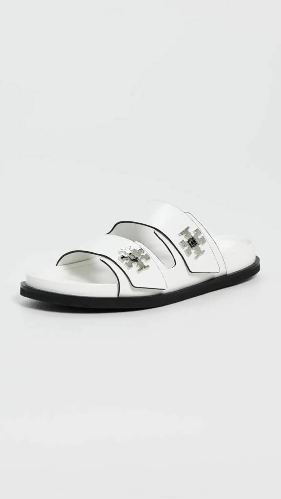 Tory Burch Women's T-Lock Slide Sandals | Comfortable Sport Slides for Women | Casual Summer Footwear
