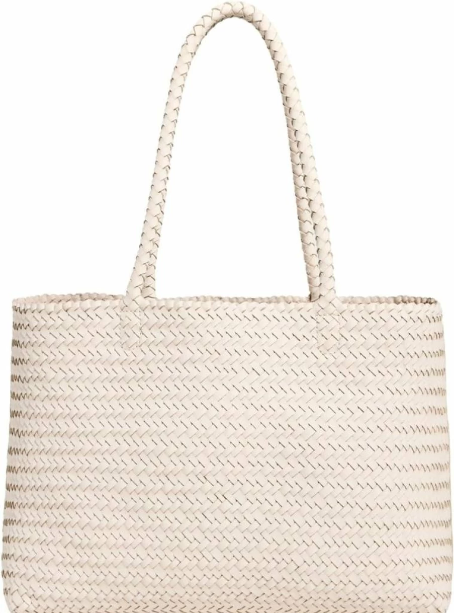 Madewell Women's Transport Weekender Tote Bag - Stylish Woven Carryall for Travel & Everyday Use