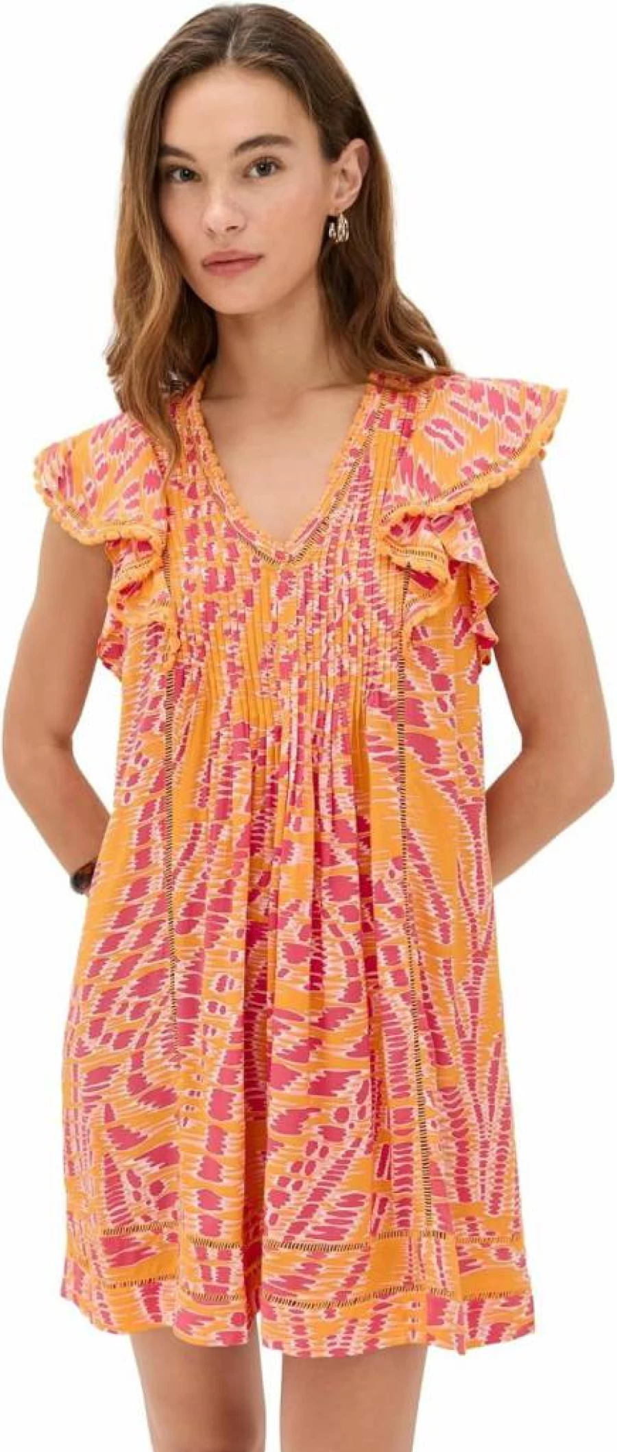 Poupette St Barth Women's Camelia Mini Dress - Elegant Floral Summer Dress
