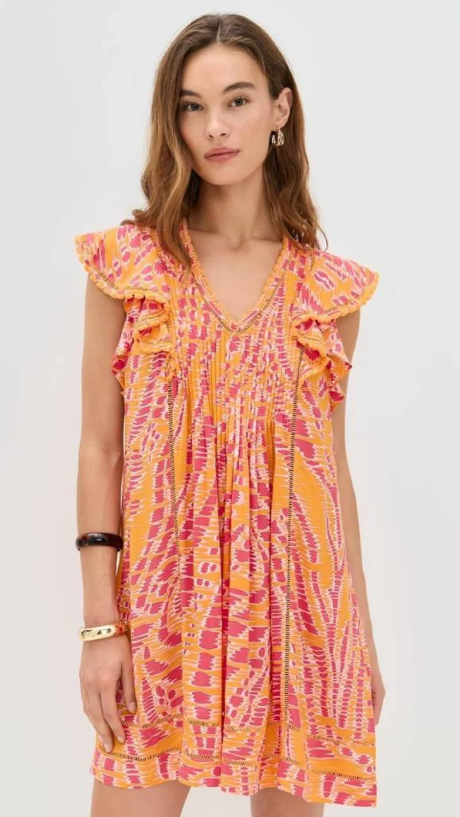 Poupette St Barth Women's Camelia Mini Dress - Elegant Floral Summer Dress