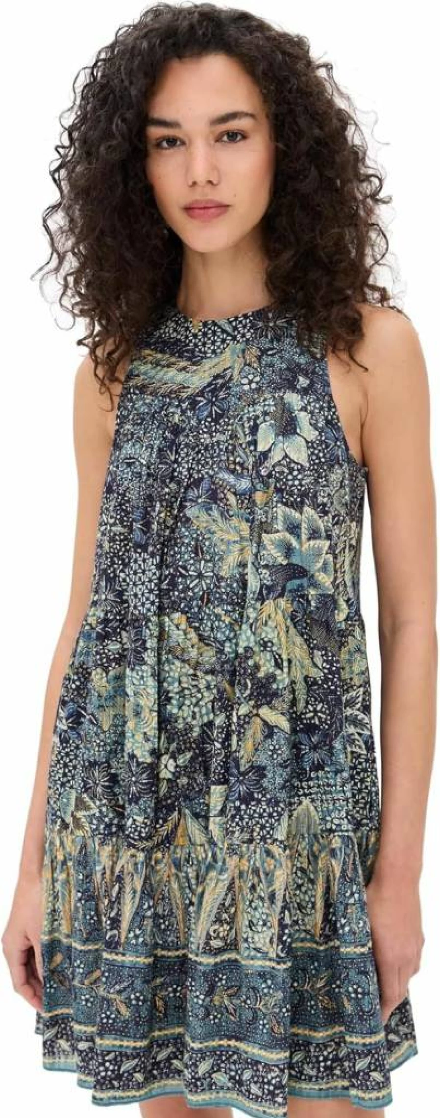 Ulla Johnson Women's Mari Dress - Floral Printed Bohemian Maxi Dress for Women