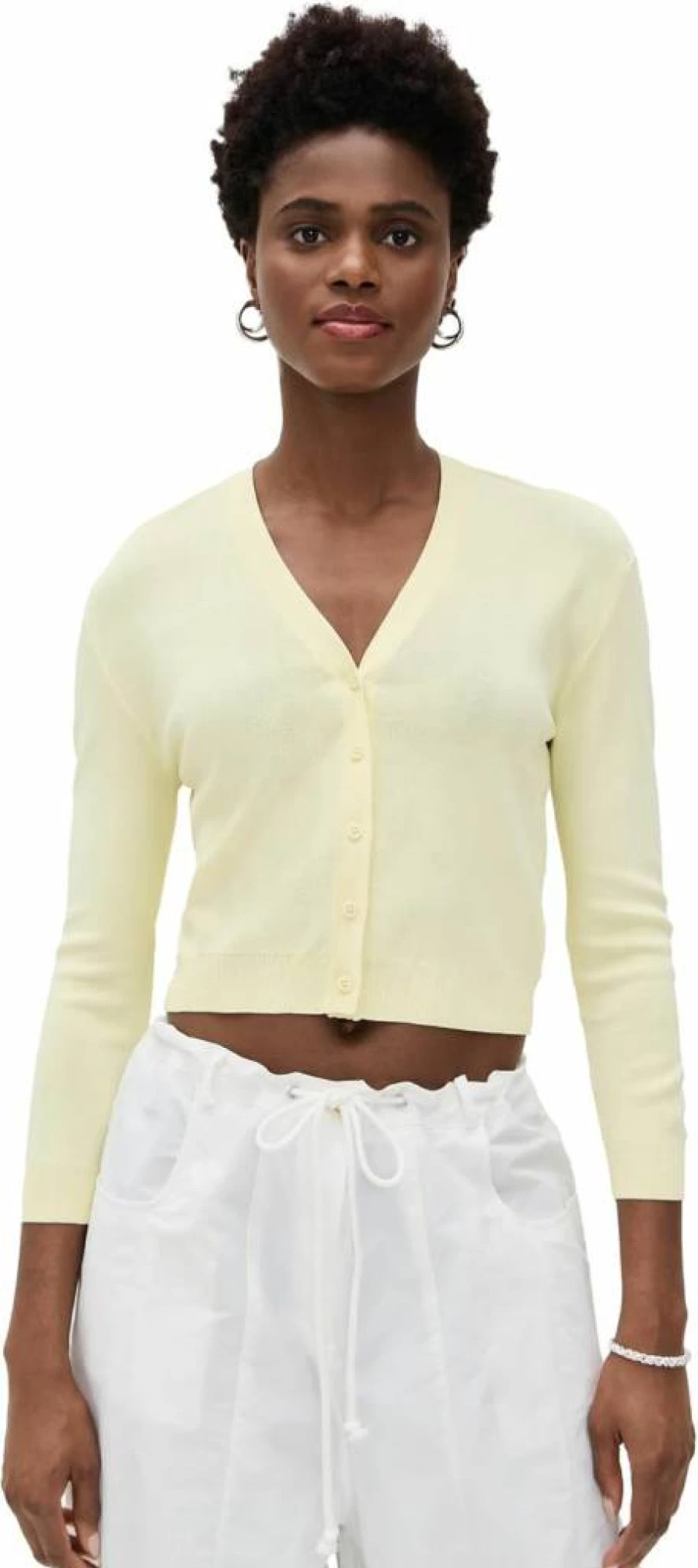 Lioness Women's Golden Hour Cardigan - Soft Knit Open Front Sweater for Casual Wear