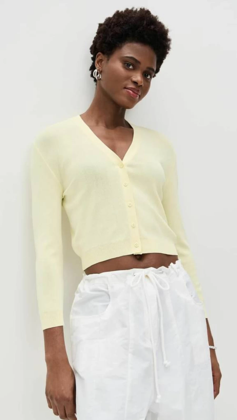 Lioness Women's Golden Hour Cardigan - Soft Knit Open Front Sweater for Casual Wear