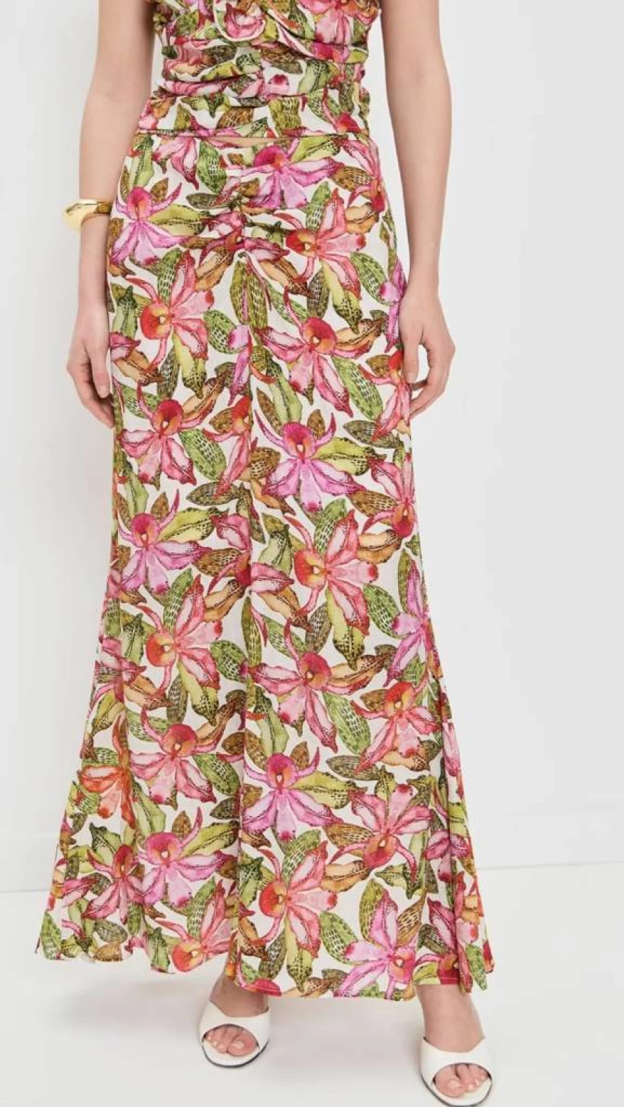 The Wolf Gang Women's Catia Maxi Skirt - Flowy Boho Long Skirt for Women