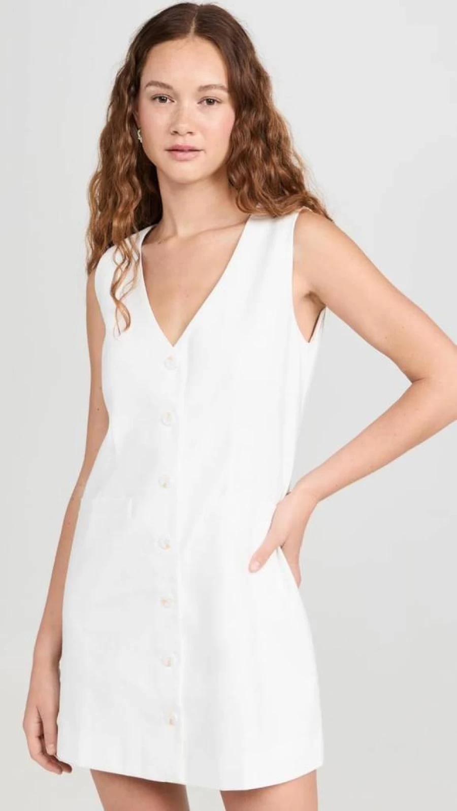 O.P.T Women's Akiya Sleeveless Mini Dress - Stylish Casual Vest Dress for Women