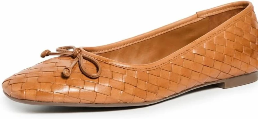 SCHUTZ Arissa Women's Ballet Flats - Elegant Woven Flat Shoes for Women