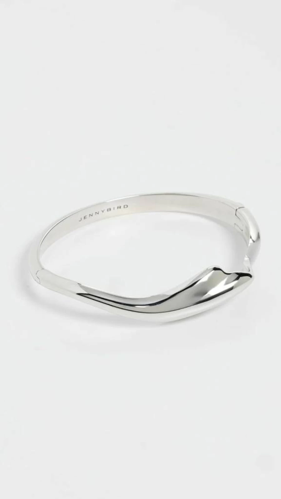 JENNY BIRD Portia Women's Bangle Bracelet - Elegant Gold-Tone Cuff for Everyday Wear