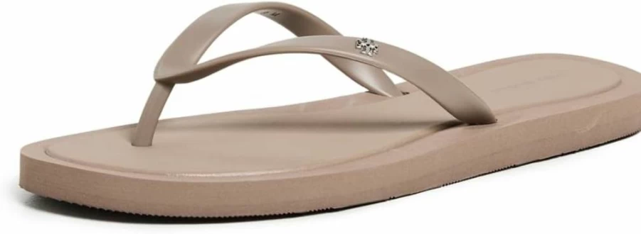 Tory Burch Women's Kira Padded Flip Flops - Comfortable Sandals with Cushioned Sole for Women