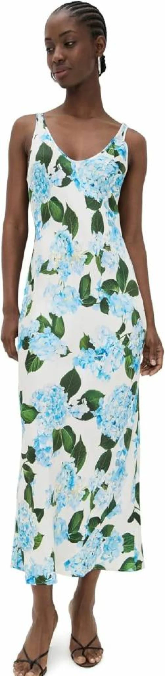 L'AGENCE Women's Akiya Sleeveless Tank Dress - Elegant Casual Summer Dress