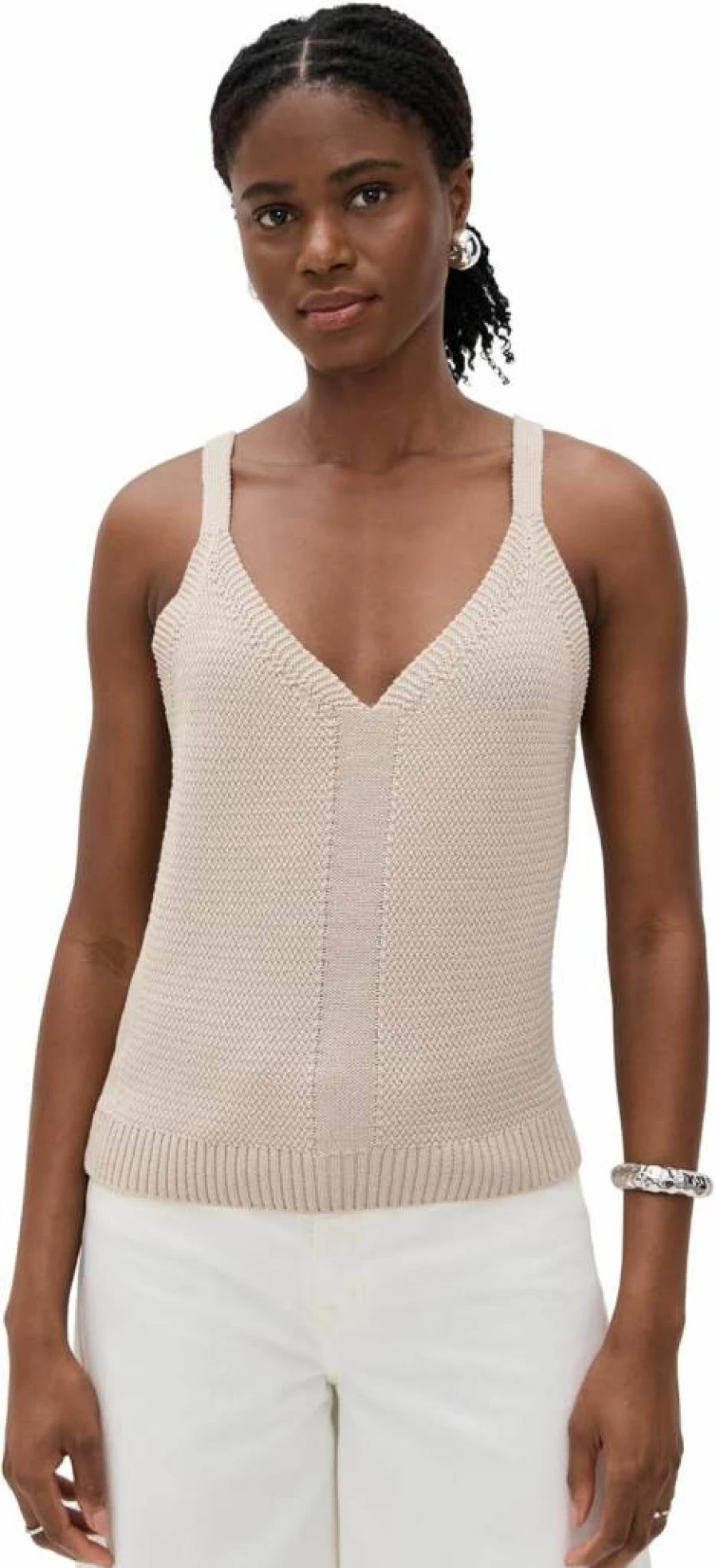Splendid Women's Banks Sweater Tank Top - Soft Knit Casual Pullover