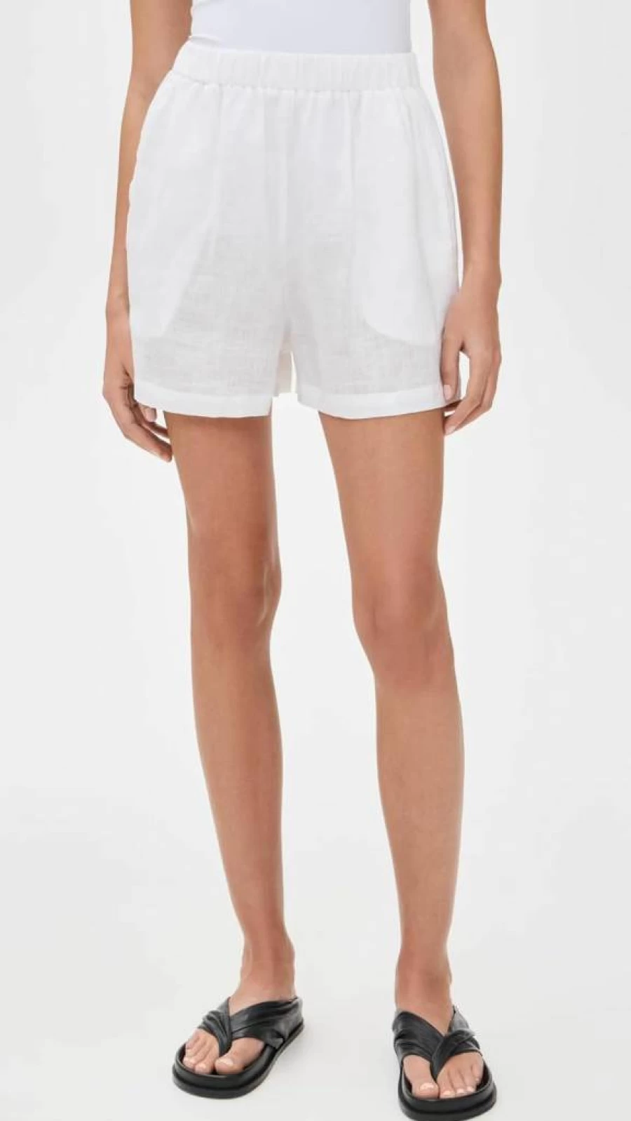 MIKOH Women's Tellaro High-Waist Summer Shorts - Lightweight Beach Shorts for Women