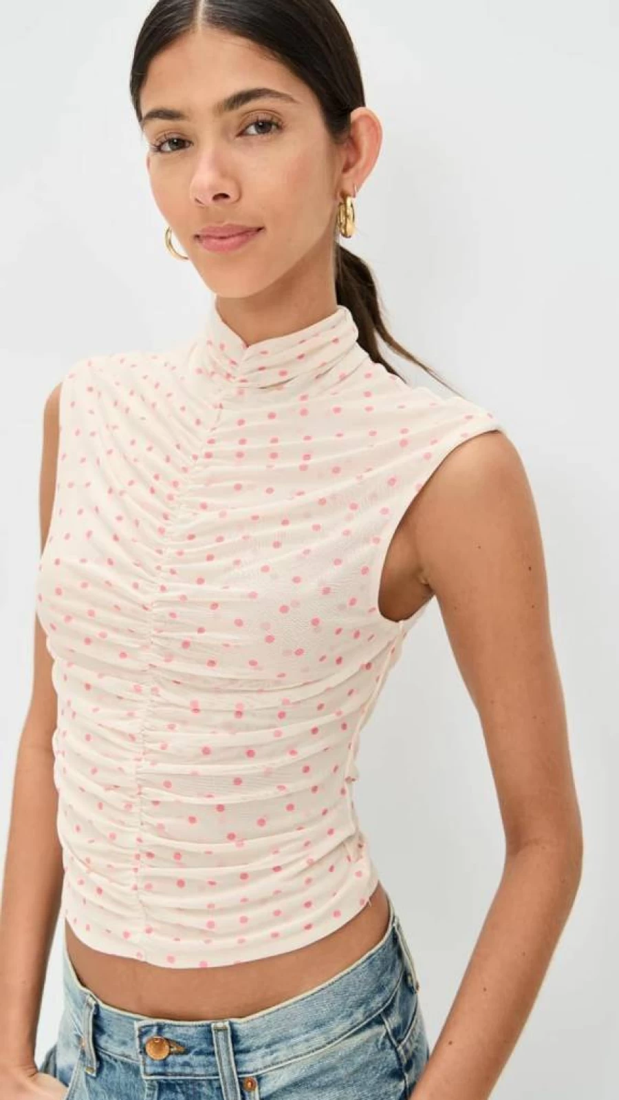 AFRM Women's Jolie Top - Stylish Casual Blouse for Everyday Wear