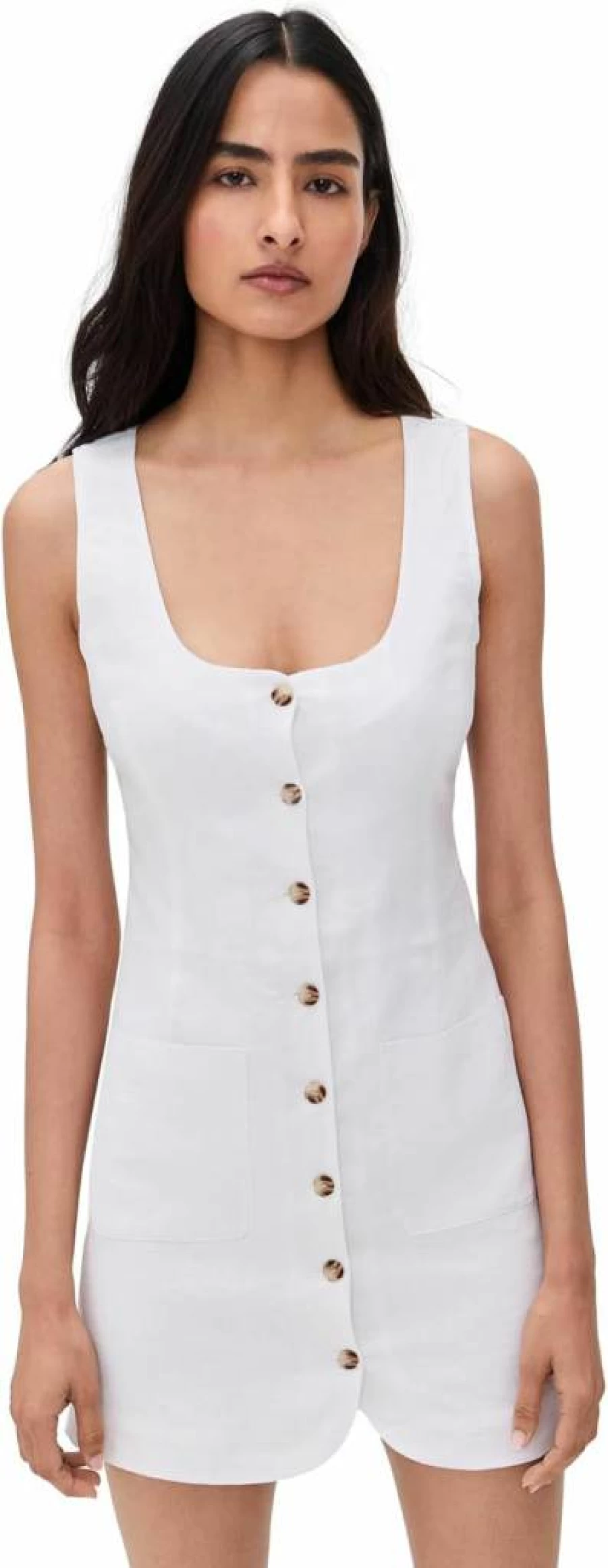 LE JEAN Women's Linen Cassidy Dress - Breathable Summer Casual Dress for Women