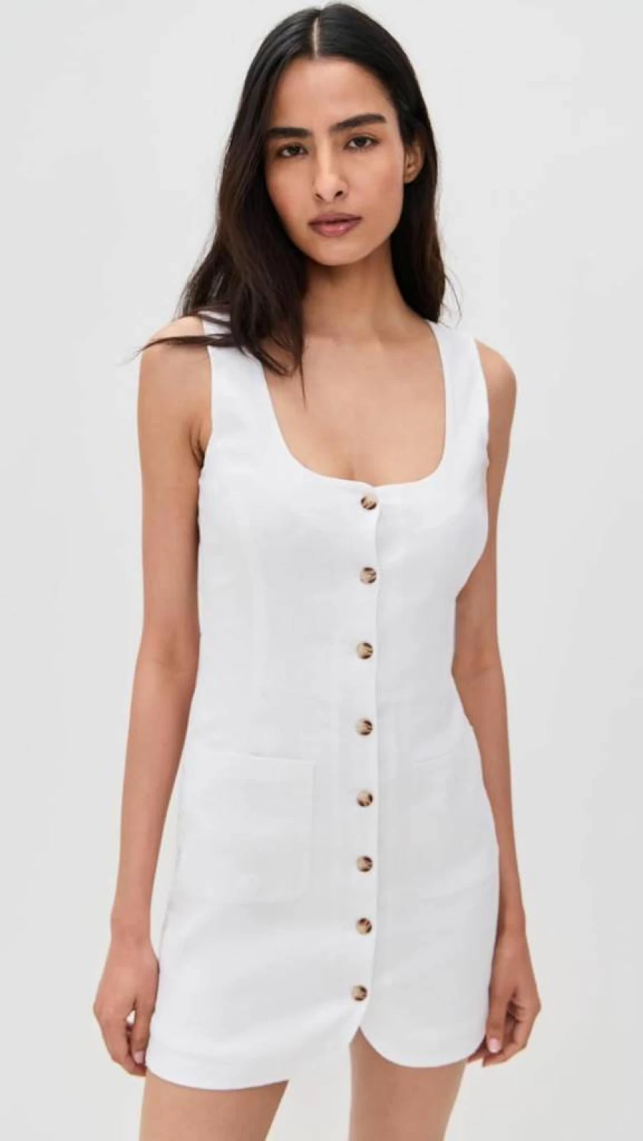 LE JEAN Women's Linen Cassidy Dress - Breathable Summer Casual Dress for Women