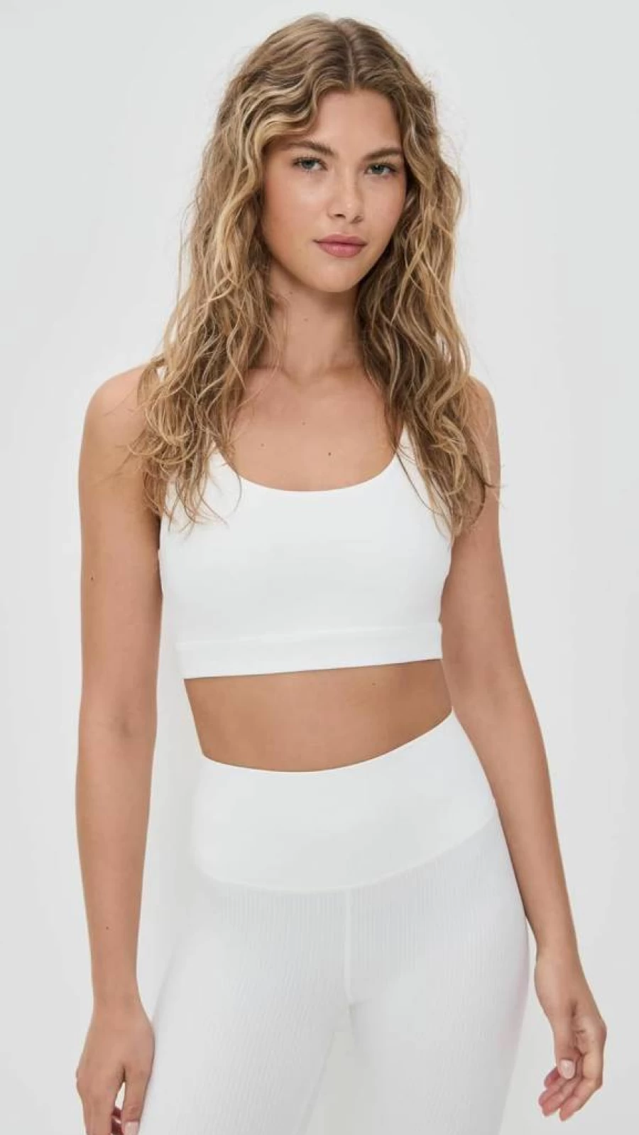 SPLITS59 Women's Airweight Rib Bra - Comfortable Supportive Bralette for Yoga & Everyday Wear