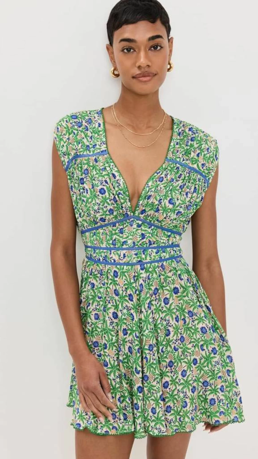 Poupette St Barth Women's Ciao Mini Dress - Elegant Summer Beachwear & Casual Chic Style