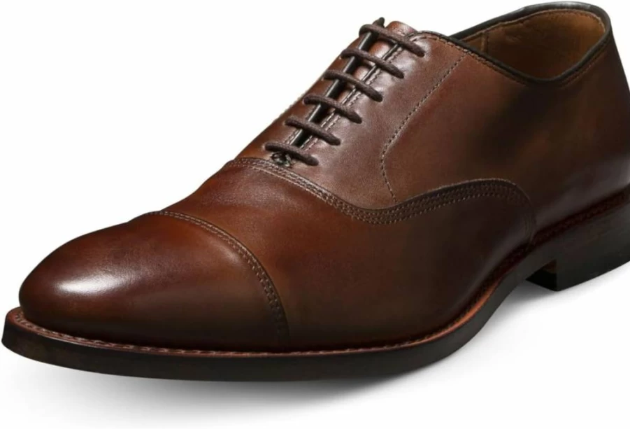 Allen Edmonds Men's Park Avenue Oxford Dress Shoes | Cap-Toe Formal Business Shoes | Premium Leather Classic Style