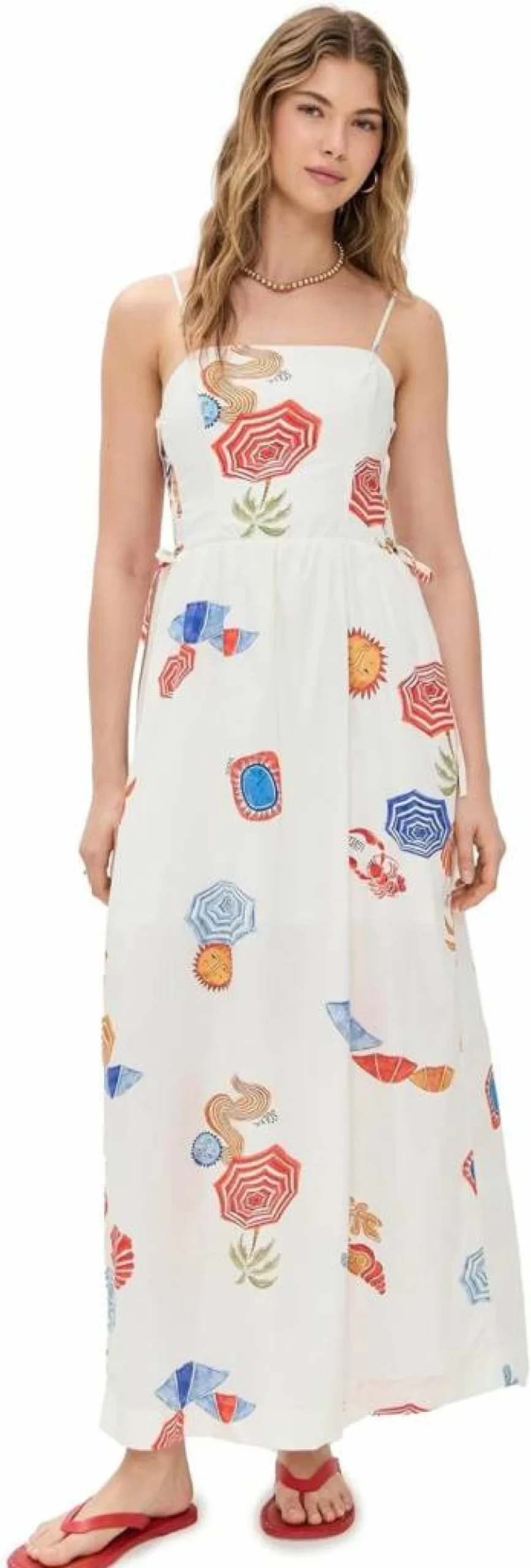 Dress To Women's Floral Sun Print Maxi Dress - Summer Boho Long Beach Dress