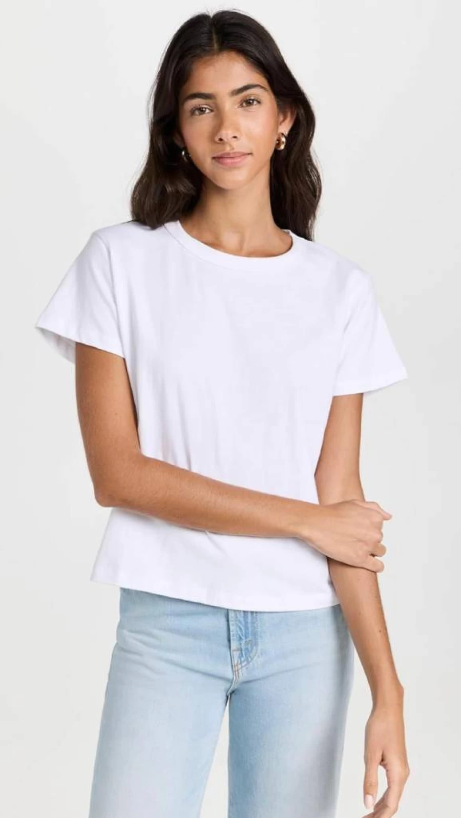 Leset Women's Classic Margo Tee - Soft Cotton Essential T-Shirt for Women