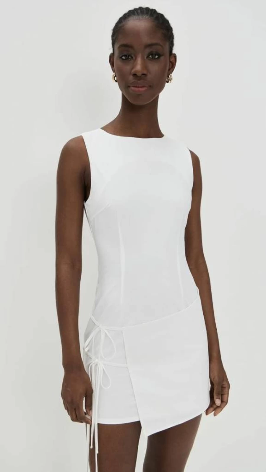 Lioness Women's Wrap Mini Dress - Elegant Ballerina Style Summer Outfit