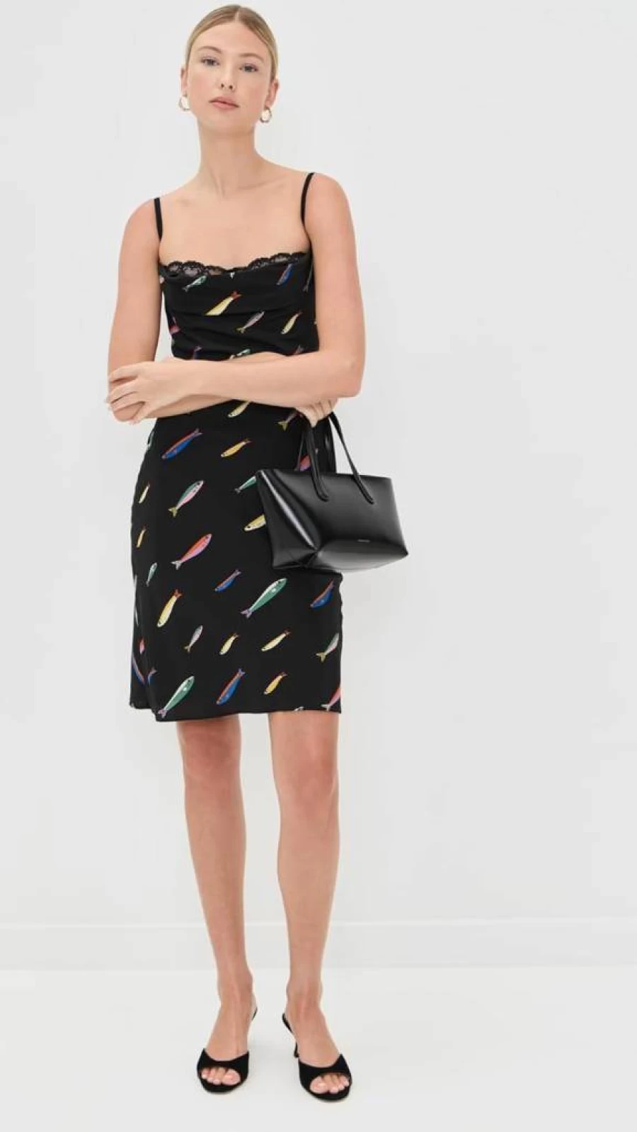 STAUD Evangeline Silk Dress for Women - Elegant STAUD Dress