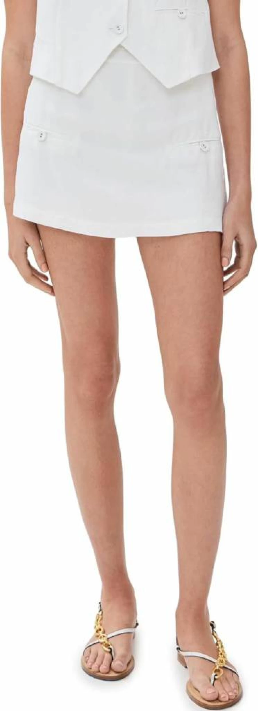 LE BOP Women's Simone Tennis Skort - Athletic Skirt Shorts Hybrid for Sports & Casual Wear