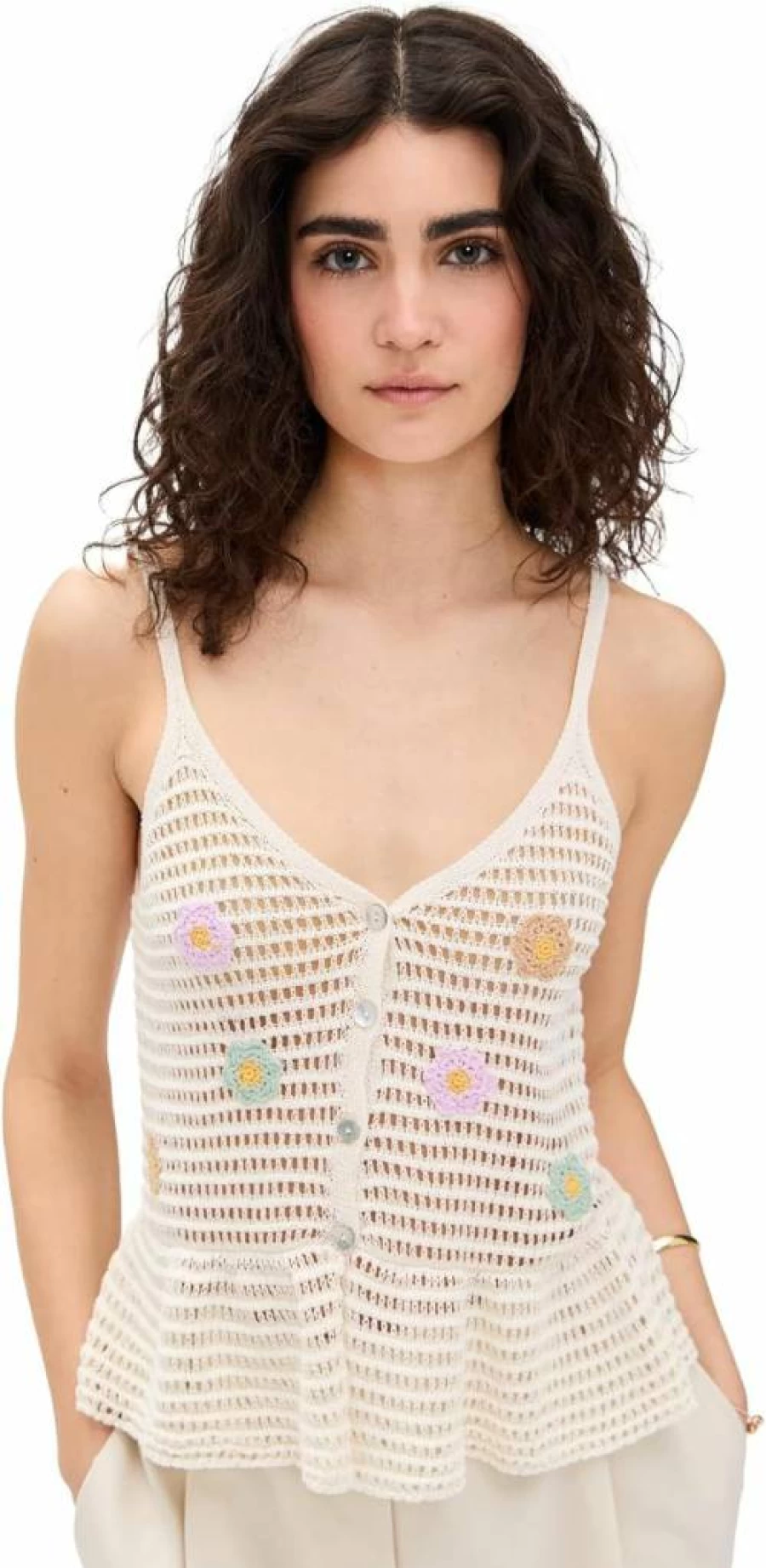 BLANKNYC Women's Beach Bum Top - Trendy Summer Crop Top for Women