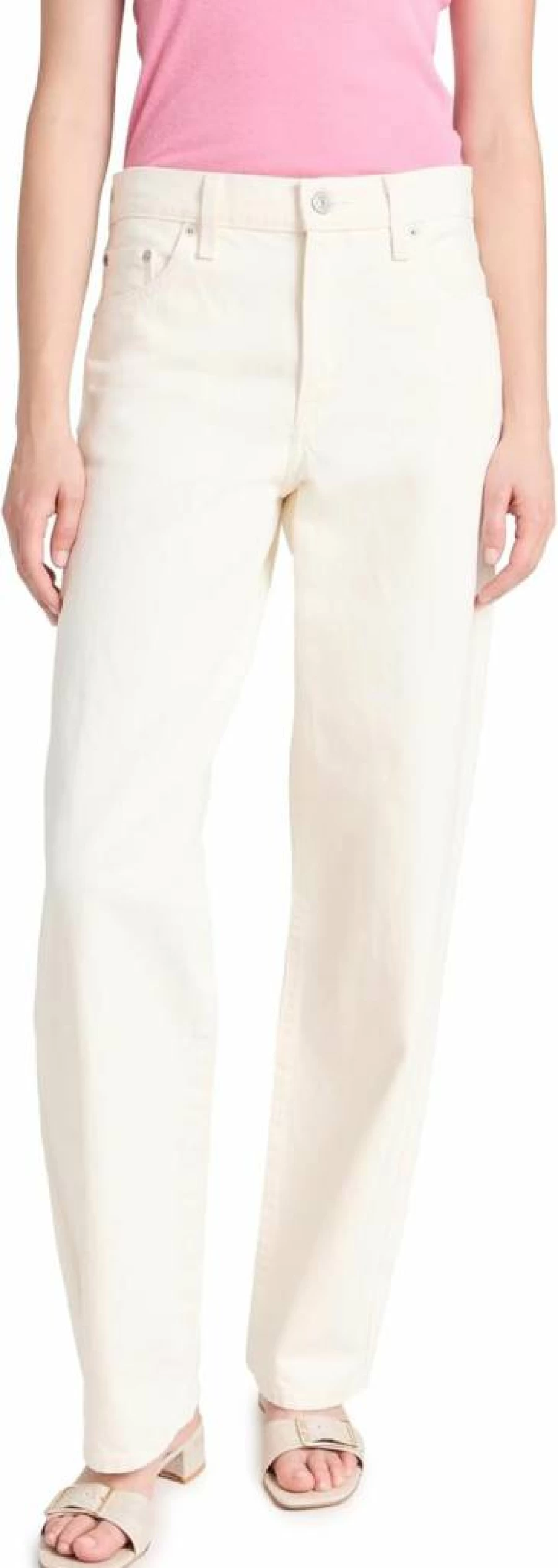 Levi's Women's Baggy Dad Jeans - High Waisted Relaxed Fit Vintage Denim Pants