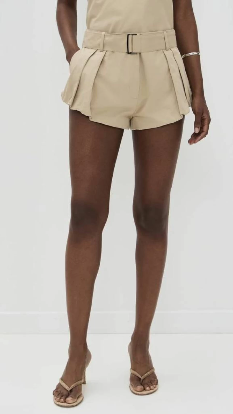 Lioness Women's High-Waisted New York Shorts - Trendy Summer Denim Shorts for Women