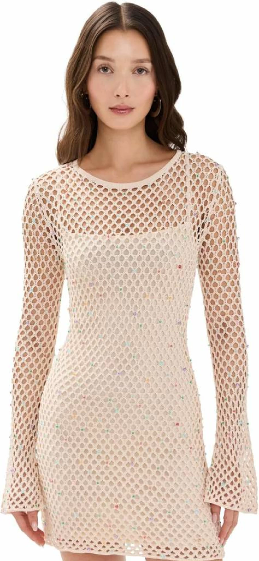 The Wolf Gang Women's Perla Mini Dress - Elegant Casual Summer Dress