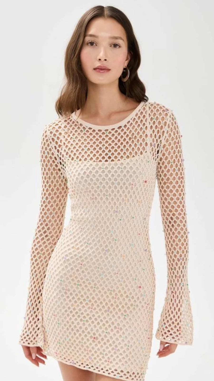 The Wolf Gang Women's Perla Mini Dress - Elegant Casual Summer Dress