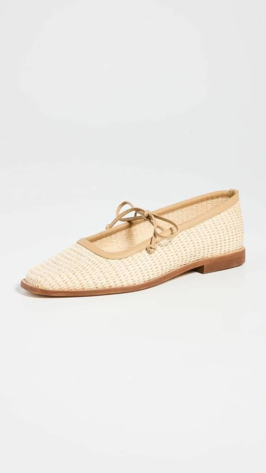 KAANAS Women's Lexie Basketweave Ballet Flats - Comfortable Slip-On Loafers for Casual Wear