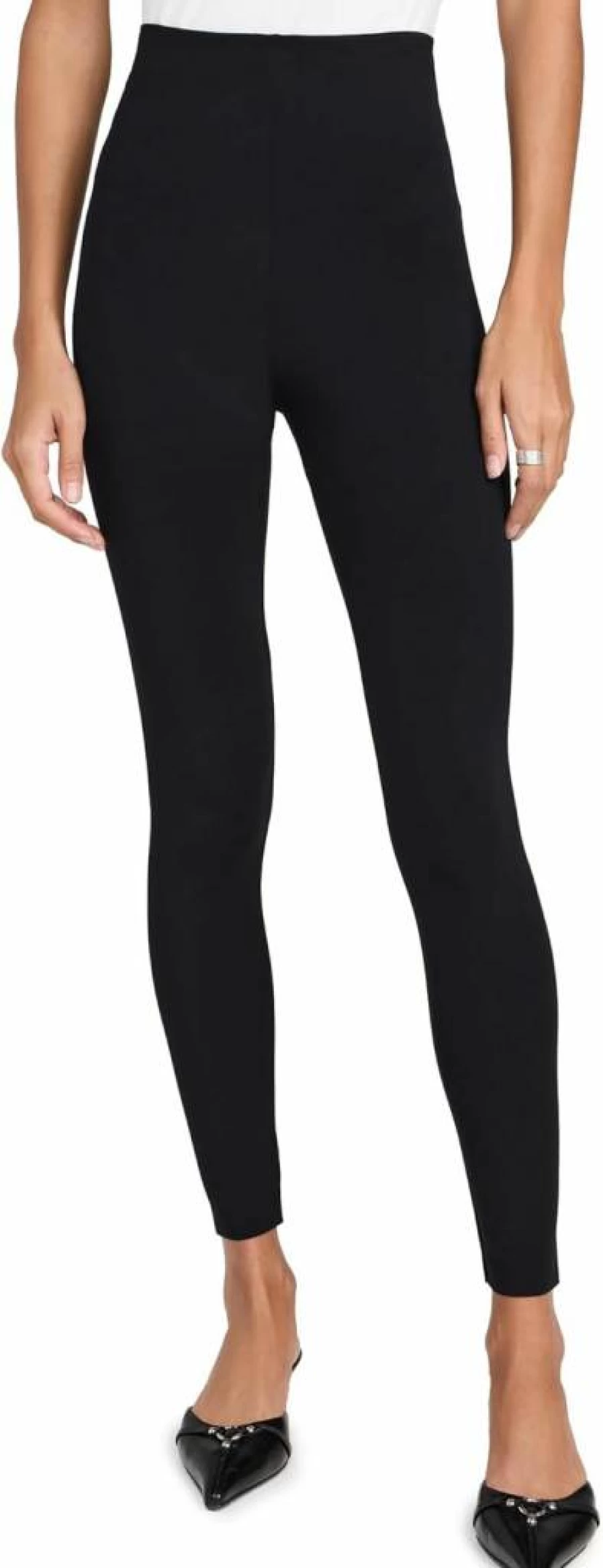 Commando Women's Butter Luxe Leggings - Ultra Soft High-Waisted Black Yoga Pants for Comfort & Style