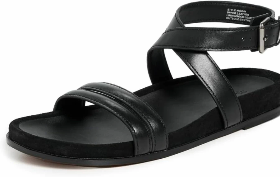 Madewell Women's Molly Chunky Heel Ankle Strap Sandals - Comfortable Summer Casual Shoes