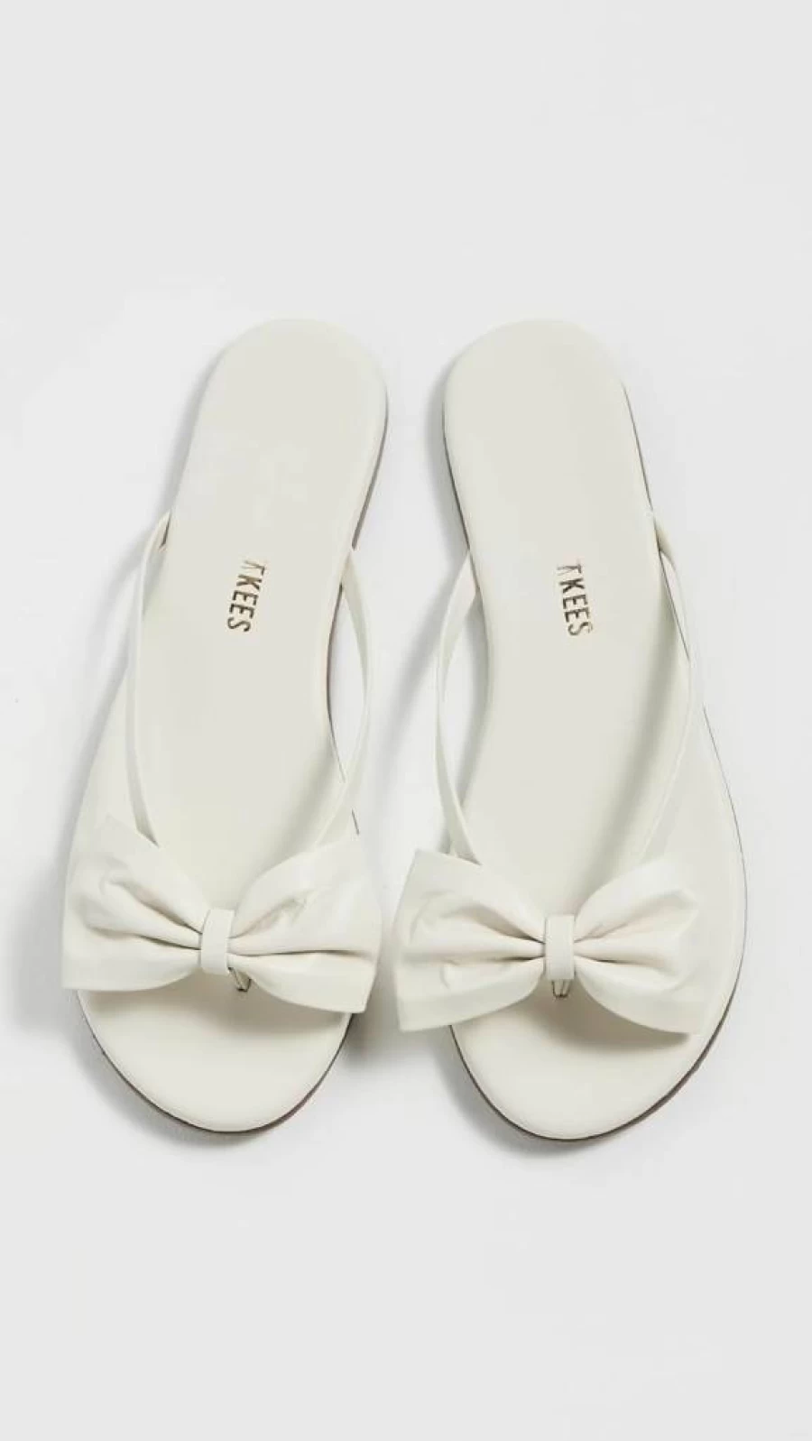 TKEES Women's Lily Oversized Bow Flip Flops - Stylish Sandals for Women