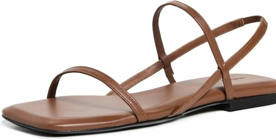 ANINE BING Women's Hilda Flat Sandals | Stylish Comfortable Summer Footwear