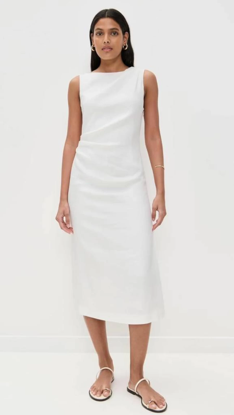 Theory Women's Elegant Shoulder Drape Wrap Dress - Classic Office Wear